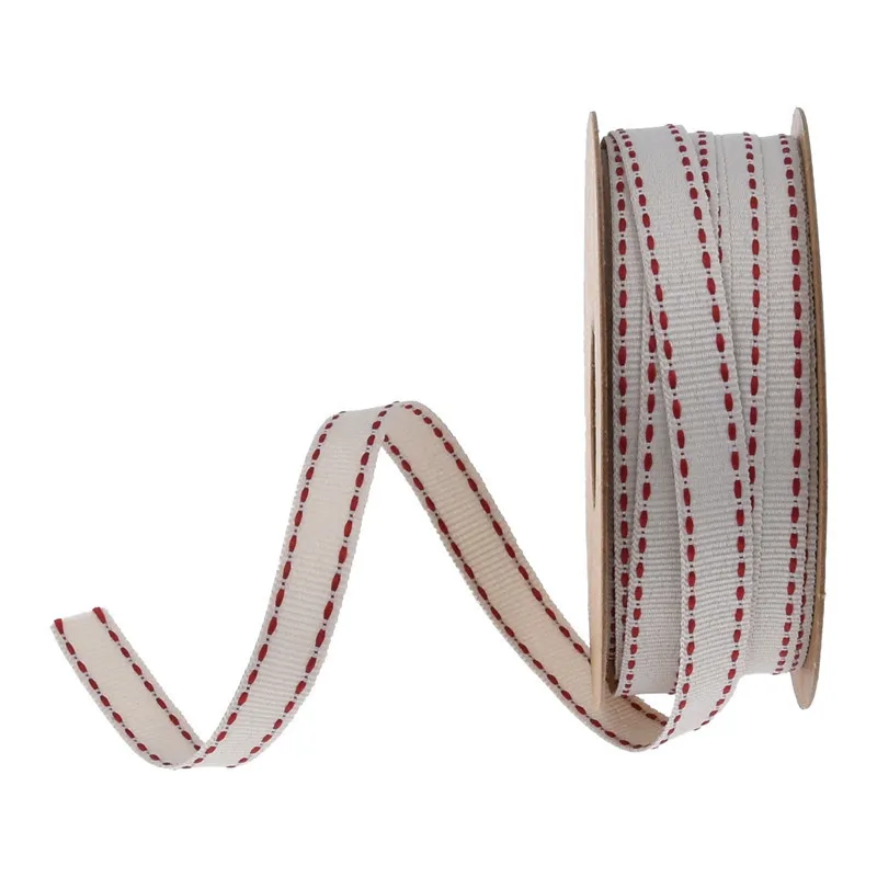 

Cross Border New Yarn Dyed Jacquard Jumper Ribbon Fresh Flowers Gift Packing Rope Gardening Decorative Tape 10 Yards In Stock
