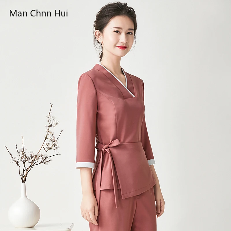 Женская Красивая Искусственная Массажная Сауна для ног рабочая одежда красивая