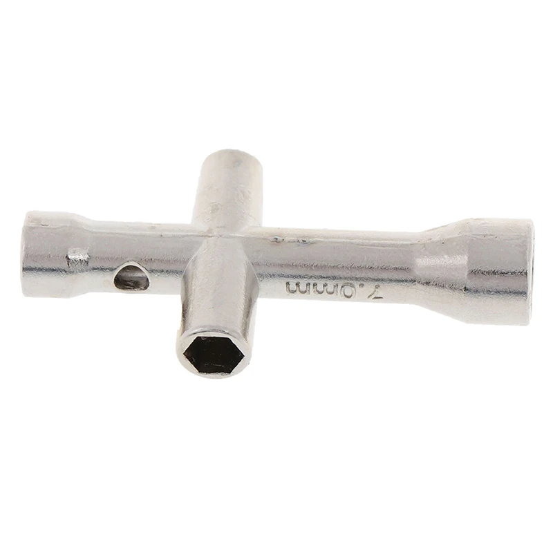 

1PC Zinc Alloy Screw Nut Hexagonal Cross Wrench Sleeve Maintenance Accessories Car Cross Sleeve Wrench M2 M2.5 M3 M4 Wholesale