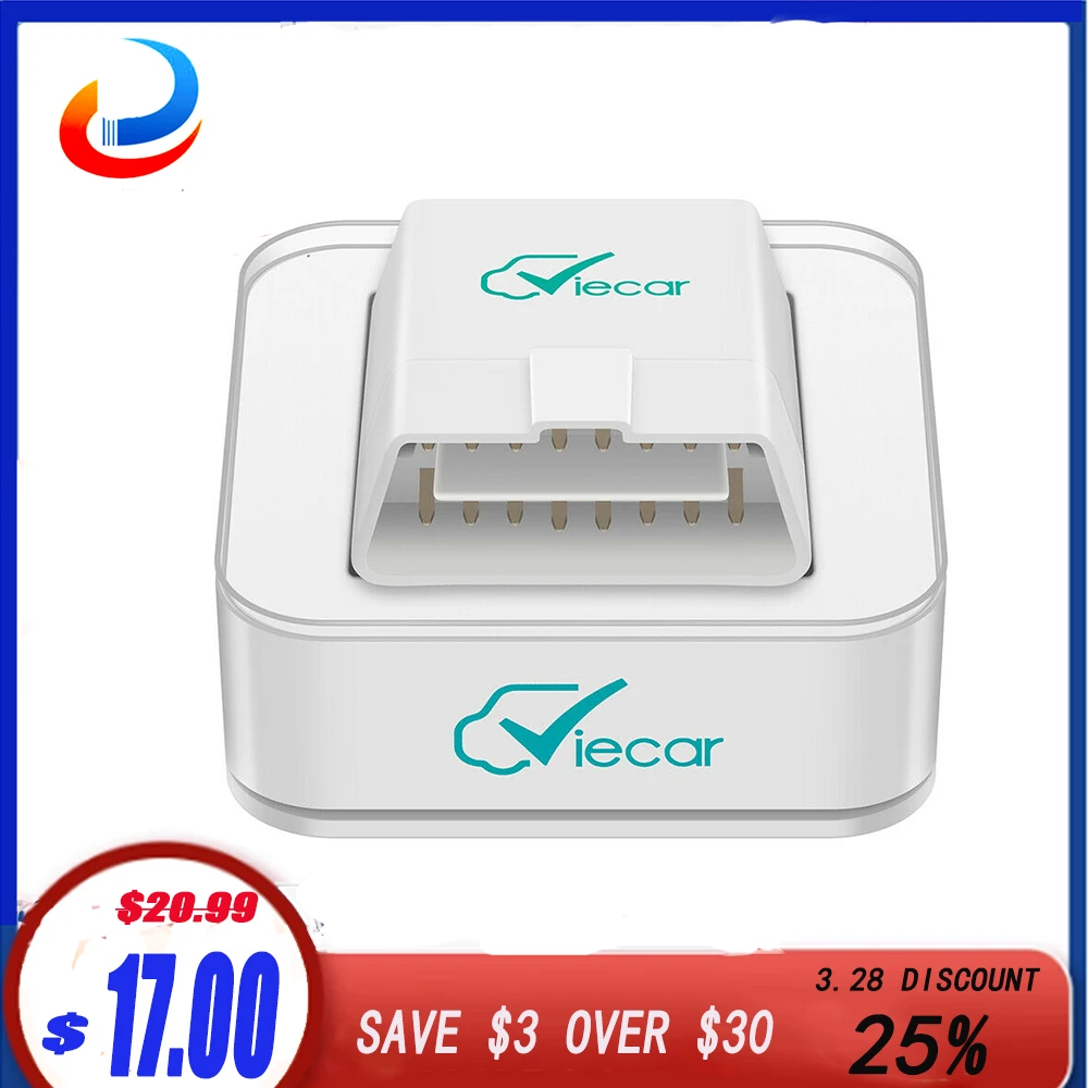 Адаптер Viecar для ELM 327 V1.5 Bluetooth 4 0 ELM327 OBD2 Авто диагностический сканер автомобиля