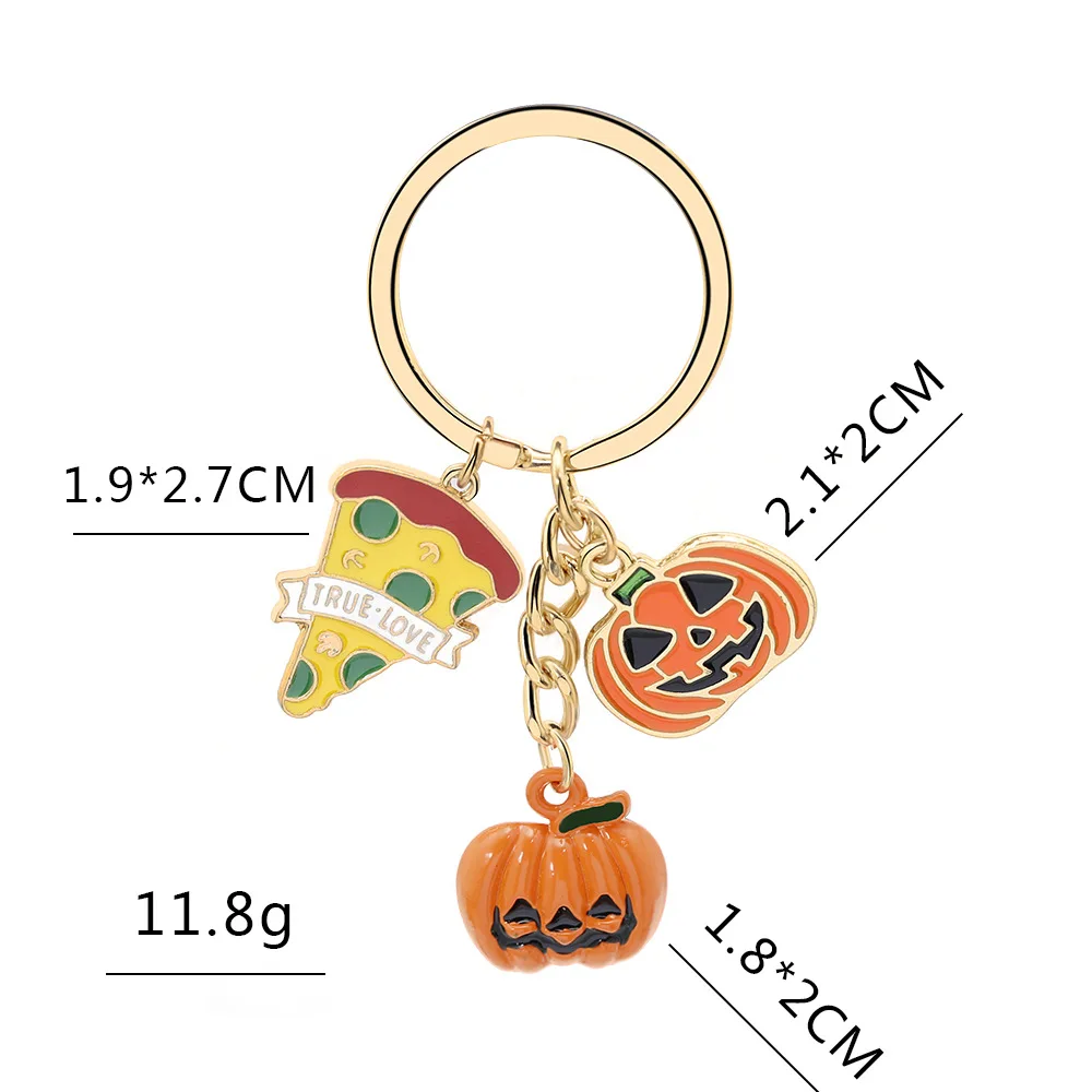 Модное ожерелье с тыквой на Хэллоуин для женщин и девушек Красочные Подвески в