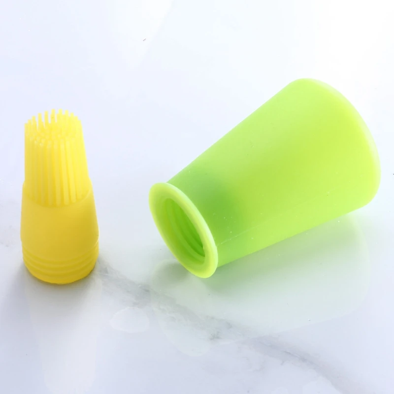 1 шт. щетка для бутылки с маслом креативная многоразовый силиконовый кисточка