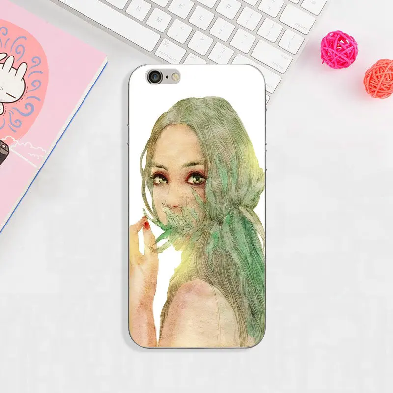 Для iphone 4 4S 5 5S 5C SE 6 6s 7 8 Plus X XR XS 11 Pro Max чехол из мягкого ТПУ для телефона s ручная