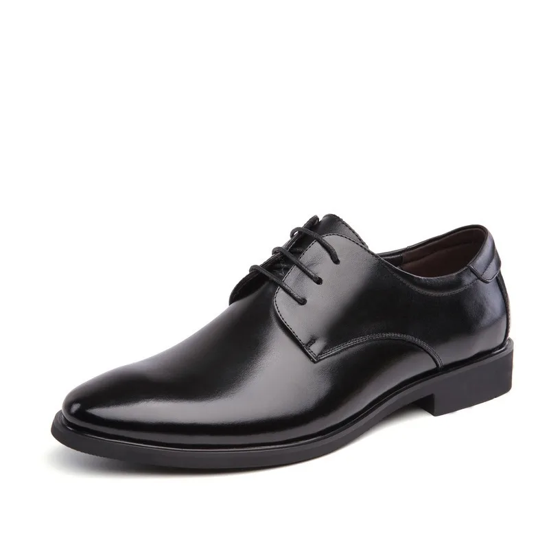 

Mazefeng Men's Dress Shoe Snakeskin Grain Leather Men Wedding Oxford Shoes Lace-Up Office Suit Men's Casual Shoes Luxury Italian