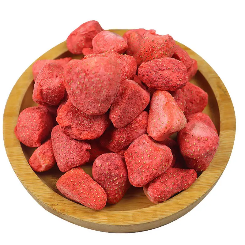 Замороженные клубники фрукты закуски куски-без ГМО 100% натуральные и