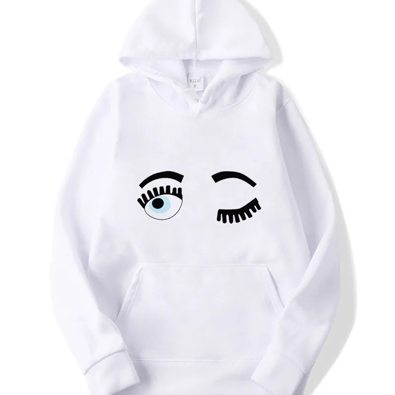 Толстовки с глазами для мужчин и женщин Повседневный Модный пуловер в стиле хип