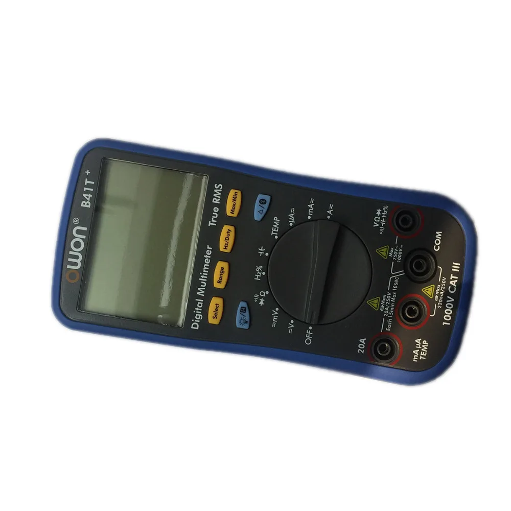 OWON B41T+ 4 1/2 цифр мультиметр с истинными RMS Bluetooth офлайн записи данных