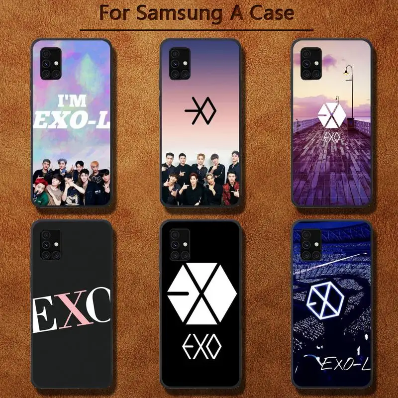 

EXO Boys group Phone Cases for Samsung A91 01 10S 11 20 21 31 40 50 70 71 80 A2 CORE A10
