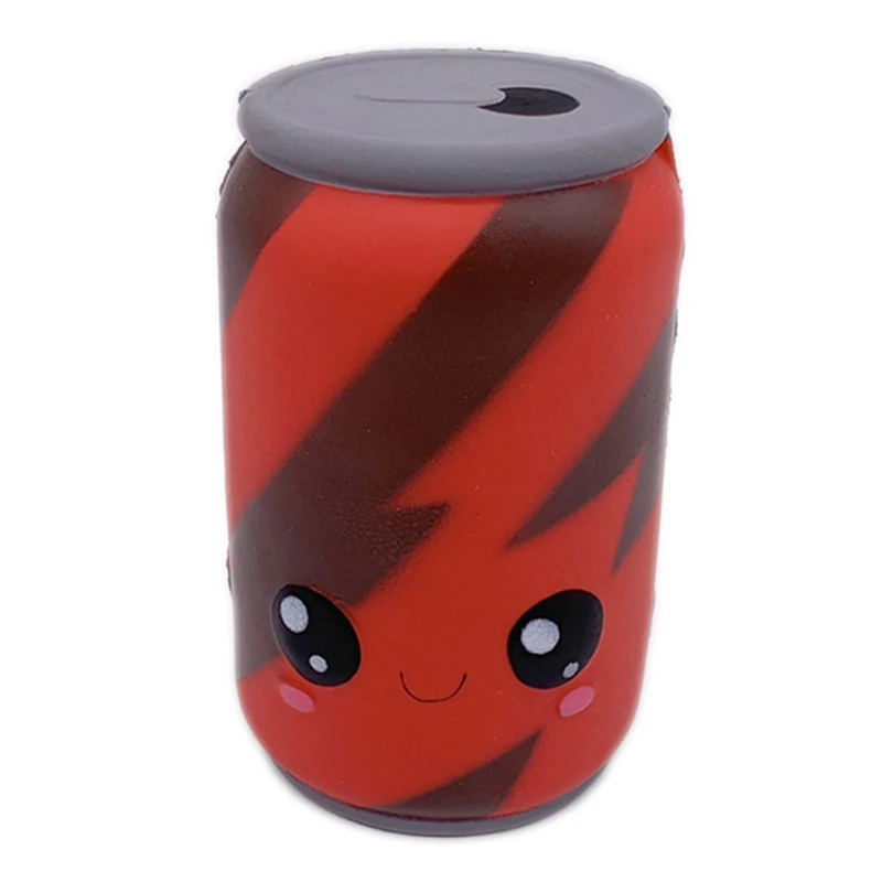 

D7WF Squeezy Ball Pinch Cola Can Toy for Kids Adults Interactive Spongy Ball for Pressure Release Memory Ball Slow Rebound