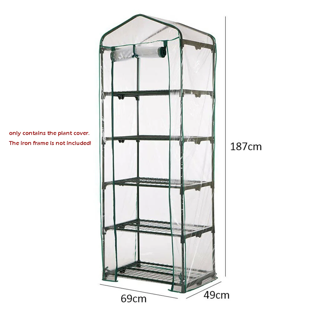 Маленькая сумка для теплицы прозрачная пластиковая коробка из ПВХ садовых