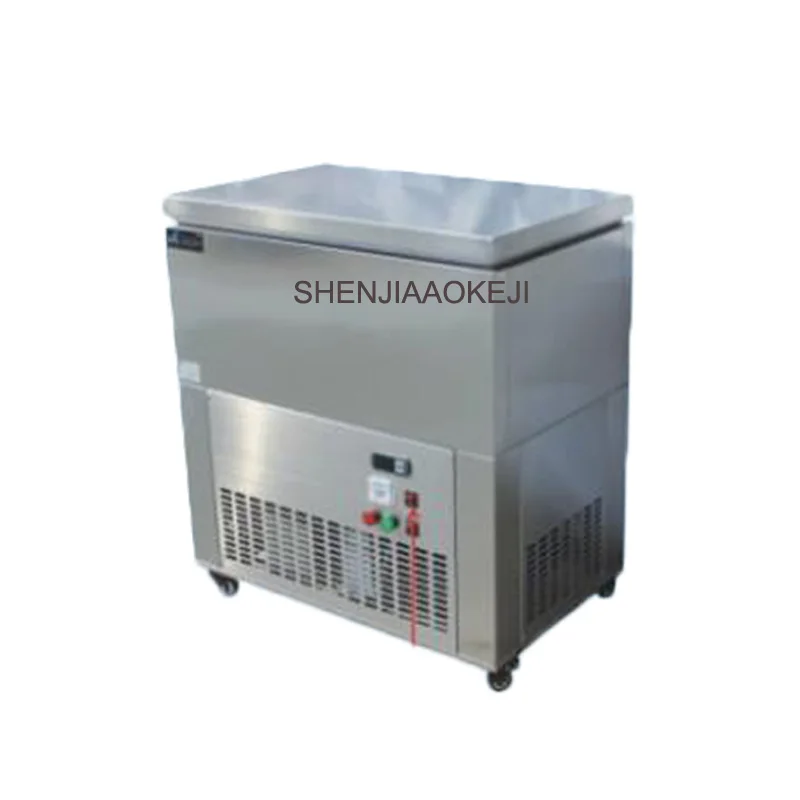 Automatic ice maker 6 barrels of stainless steel machine Commercial ICE Snow flake Ice making Machine 220V 1.5kw 1pc | Бытовая техника