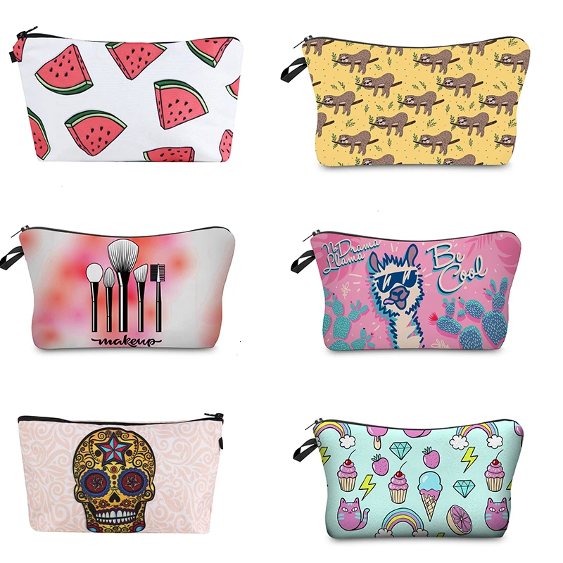 Многофункциональная сумка для макияжа женская Органайзер косметики дамская
