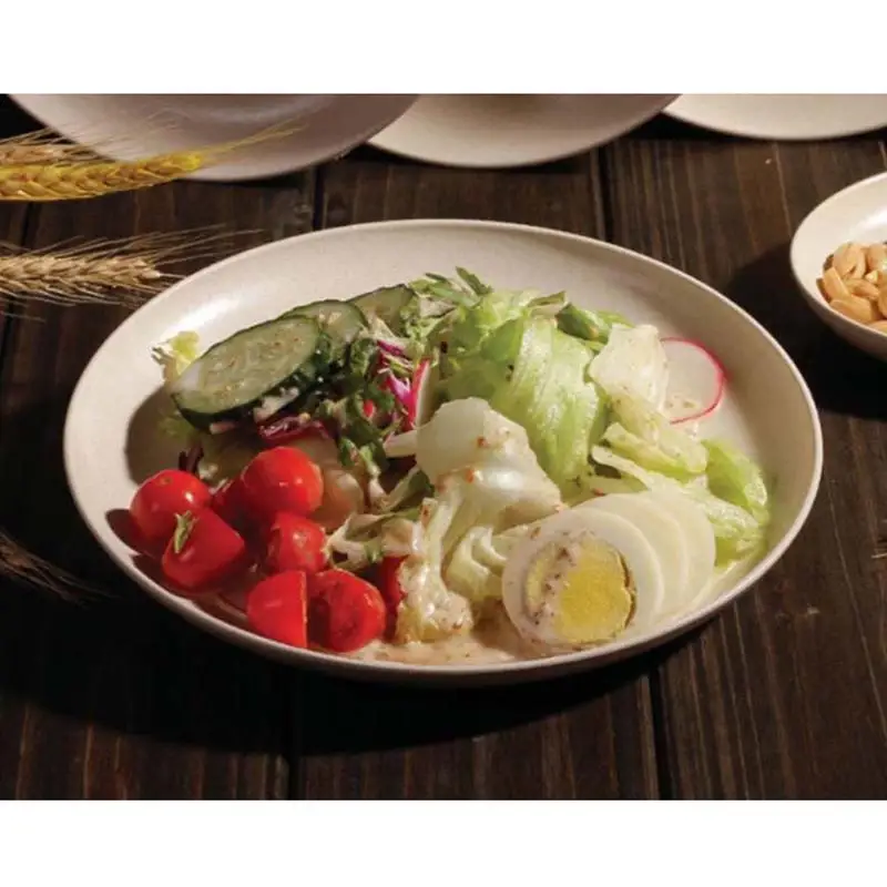 Домашняя тарелка для еды 1 шт. микроволновая печь Экологически чистая дома