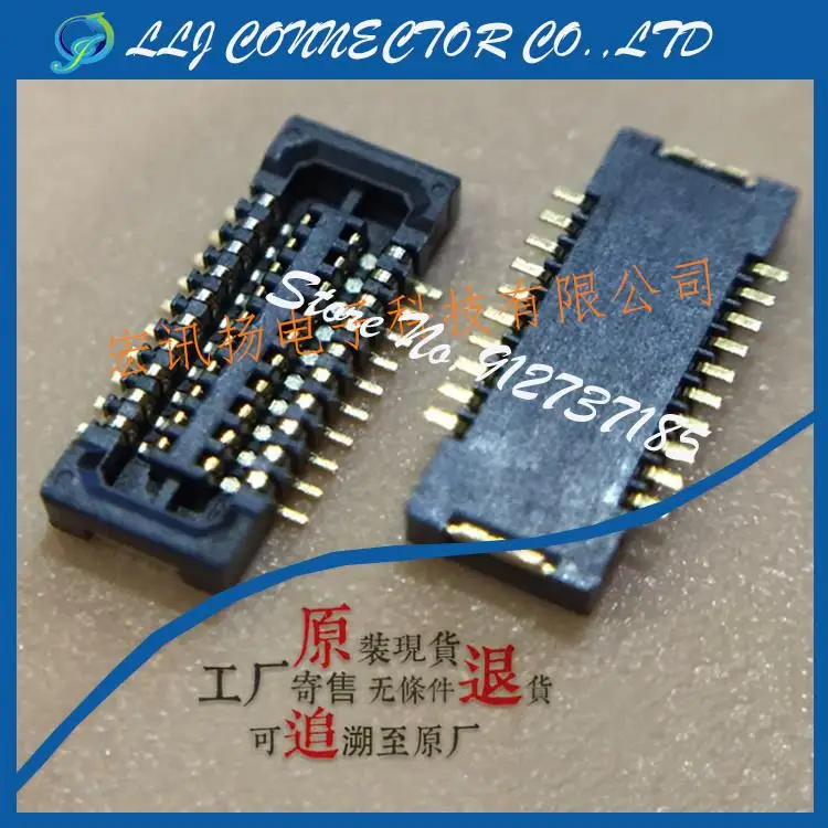 

20pcs/lot DF37NB-20DS-0.4V 0.4mm legs width -20Pin Board to board Connector 100% New and Original