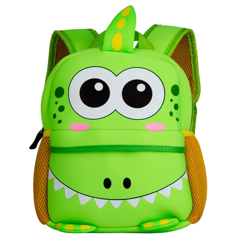 

Новые милые детские школьные ранцы для малышей, школьный рюкзак с 3D мультипликационным динозавром, сумка для девочек и мальчиков, Детские р...
