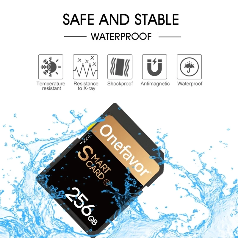 Onefavor 32 Гб 16 U3 SDHC карта памяти 90 МБ/с. SD с адаптером PCMCIA кардридер для Mercedes Benz MP3