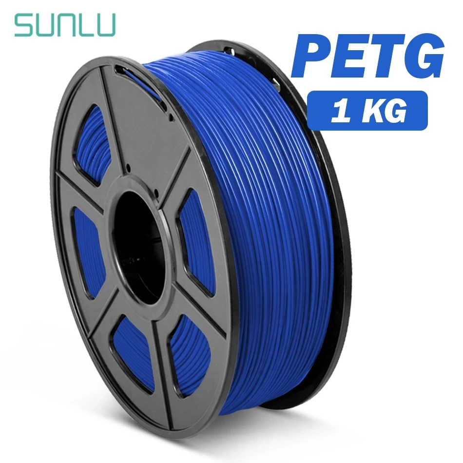 Нить для 3D принтера PETG 1 75 мм кг/100% фунта с Бобиной прозрачный материал