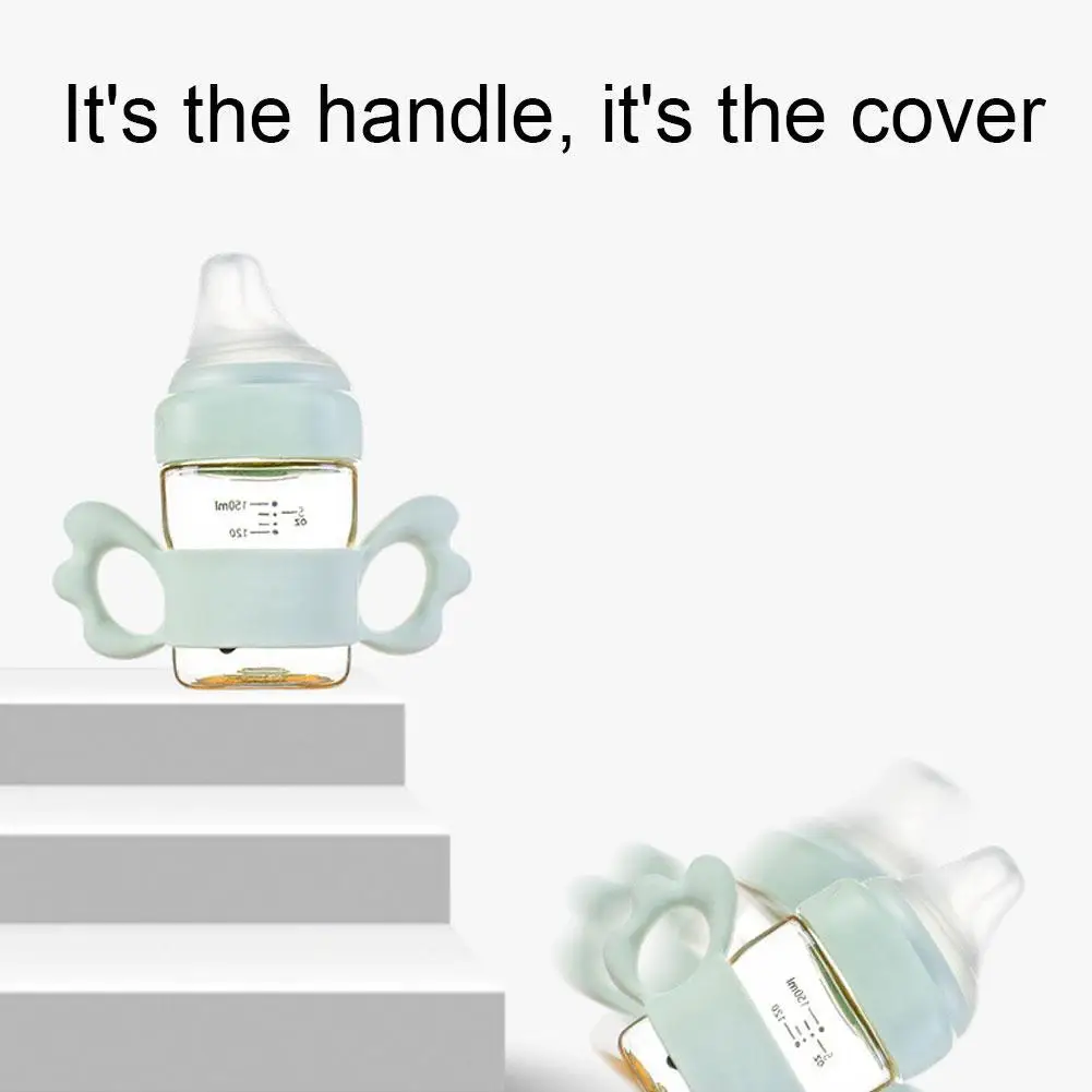

Baby Bottle Handles Safety Silicone Bottle Handles For Hegen Bottle And Other Dia 6-7cm Wide-Neck Bottle