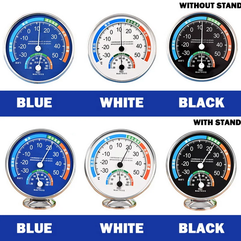Термометр Гигрометр Круглый Мини гигрометр 2 в 1|Приборы для измерения