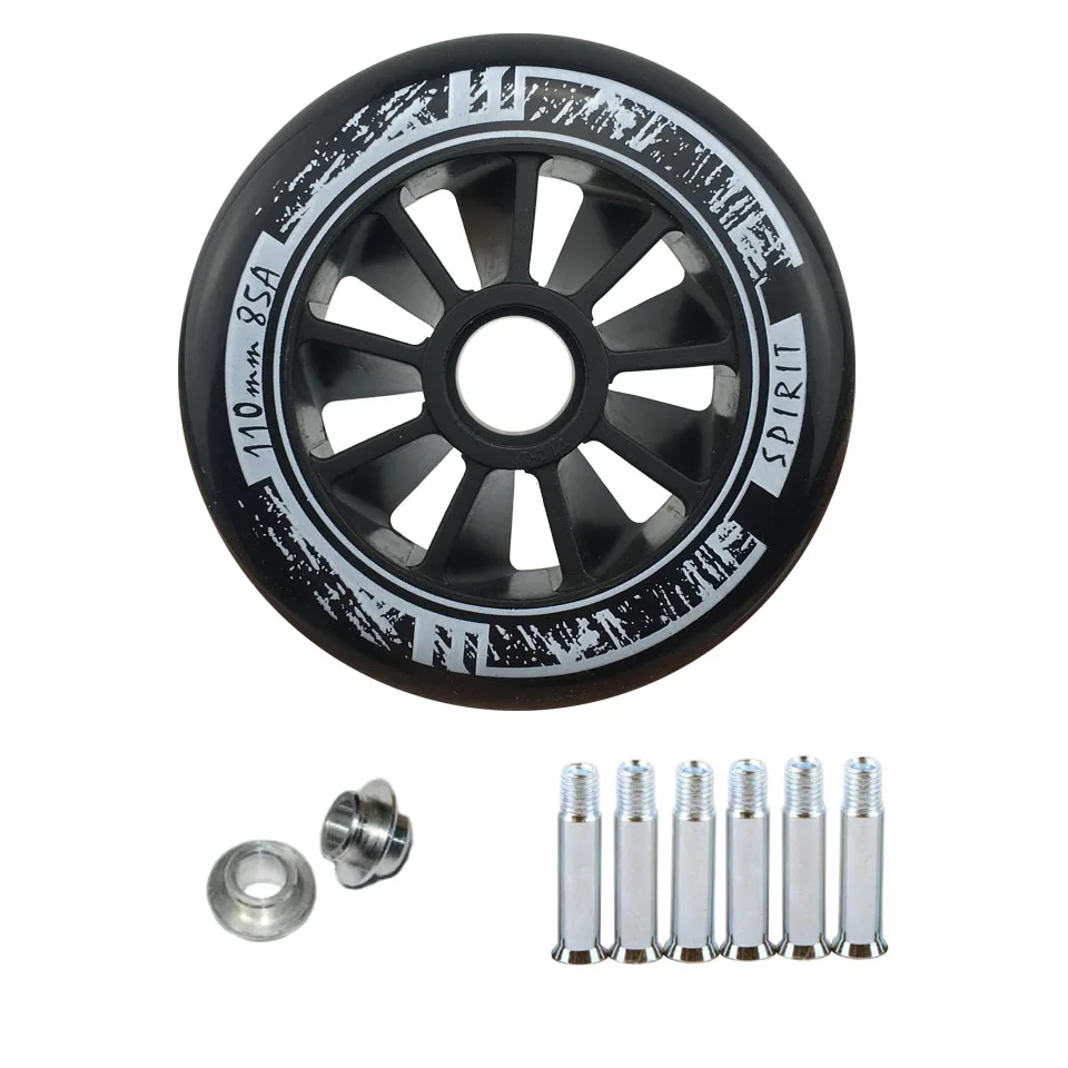 Скоростные роликовые коньки опорные рамы колеса 3*110 мм раковина для роликовых