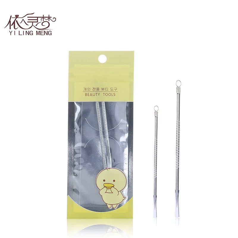 

Нержавеющая сталь акне Pin иголок для удаления угрей, Длина 2 установлен Красота удаление инструмент для удаления угрей Красота инструмент ...