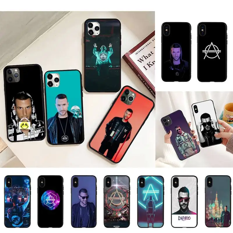 

Don Diablo DJ Phone Case For iPhone 8 7 6 6S Plus 5 5S SE 2020 12pro max XR X XS MAX 11 Fundas Coque Funda Shell