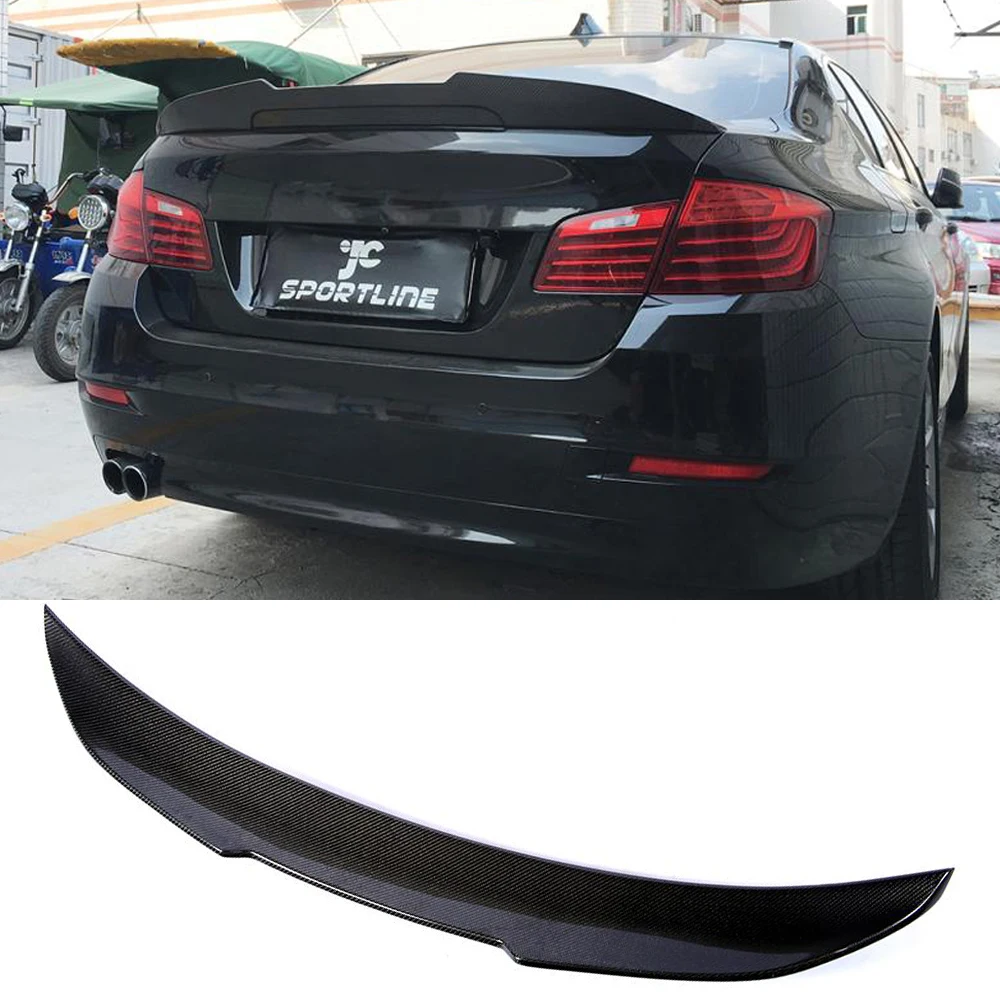 Углеродное волокно багажник спойлер крыло для BMW 5 серии F10 F18 2010 - 2017 на задний