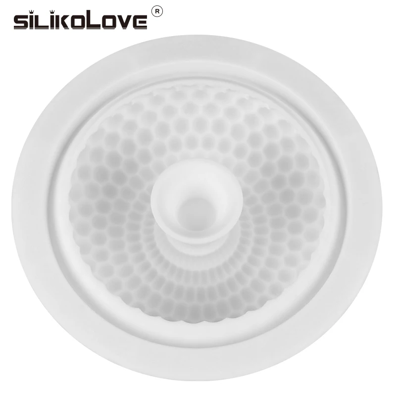 

SILIKOLOVE Silicone Mold Round Grid Shaped Baking Tray Cake Pan Decorating Tool Non-stick Bakeware Pastry Silicone Cake Mould
