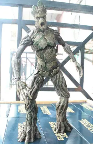 Горячие игрушки GROOT guarders of Galaxy Groot 1/6 весы из ПВХ 38 см 15 дюймов|Игровые фигурки и