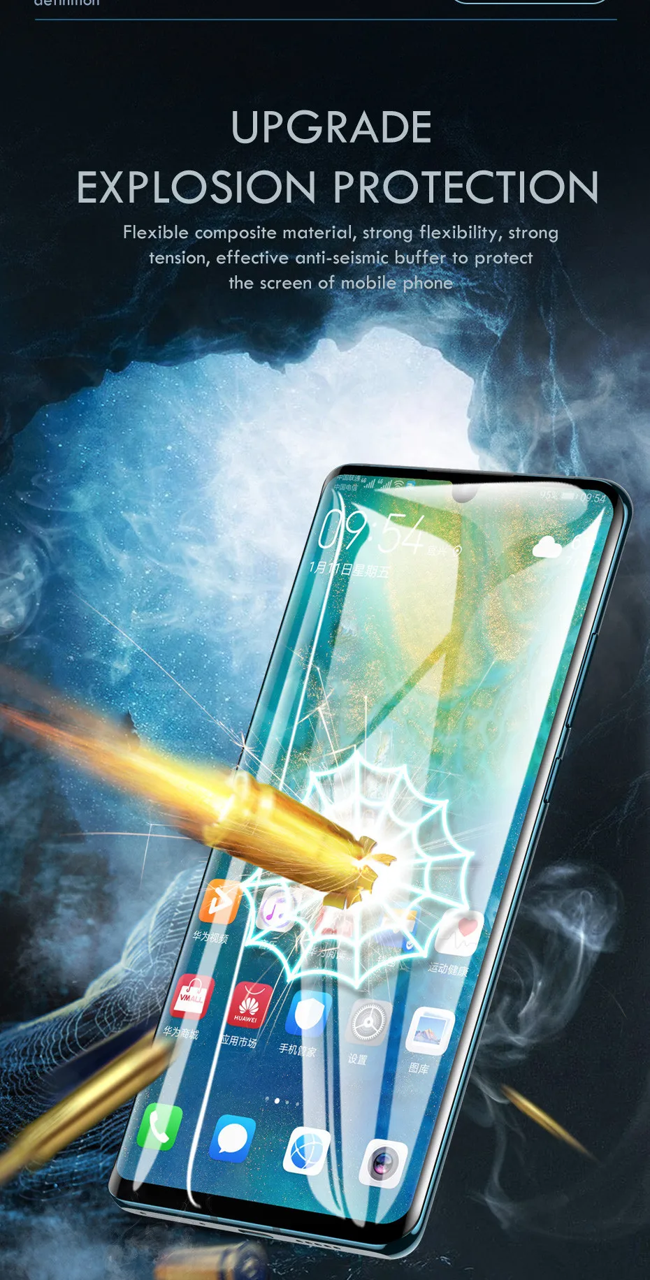 2 в 1 защита экрана объектива камеры для huawei P30 P20 Pro P Smart Гидрогелевая пленка для Honor 20 10 Lite 8X мягкая пленка не стекло