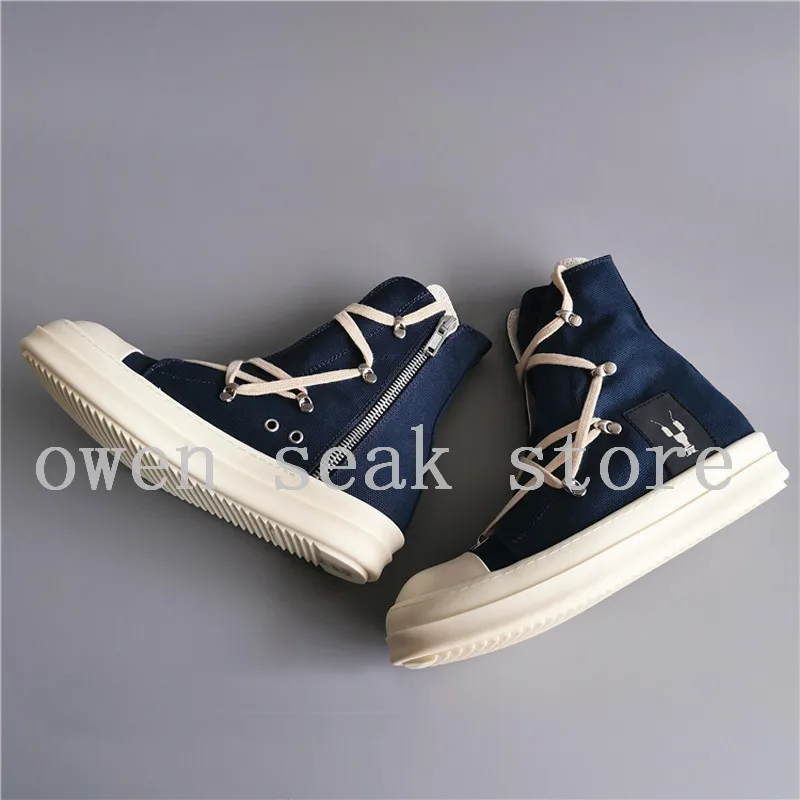 19ss Owen Seak повседневная мужская обувь из холстины с высоким берцем роскошные