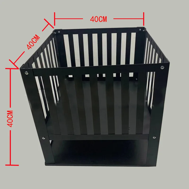 1 шт. Железный квадратный паяльник для барбекю подогрева деревянных бревен