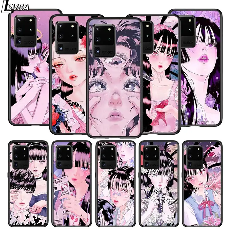 

Shintaro kago Horror cartoons for Samsung S20 FE Ultra Plus A91 A81 A71 A51 A41 A31 A21S A11 A72 A52 A42 A32 A12 A02S Phone Case