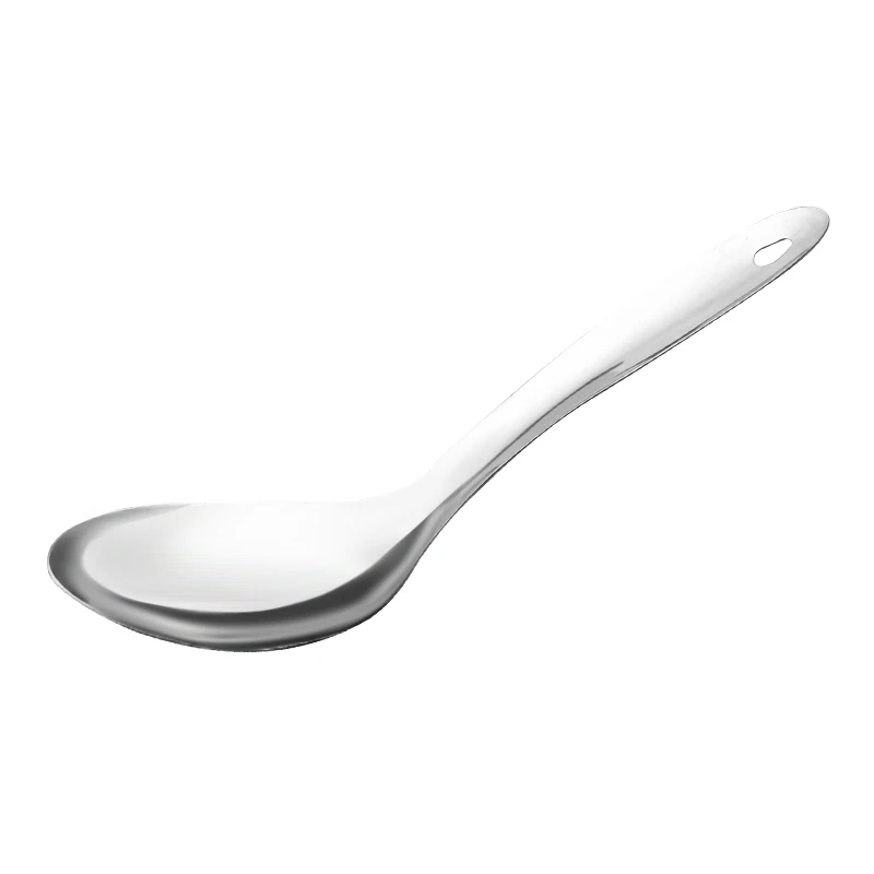 

Stainless steel spoon soup spoon large soup spoon kitchen tableware Rice spoon