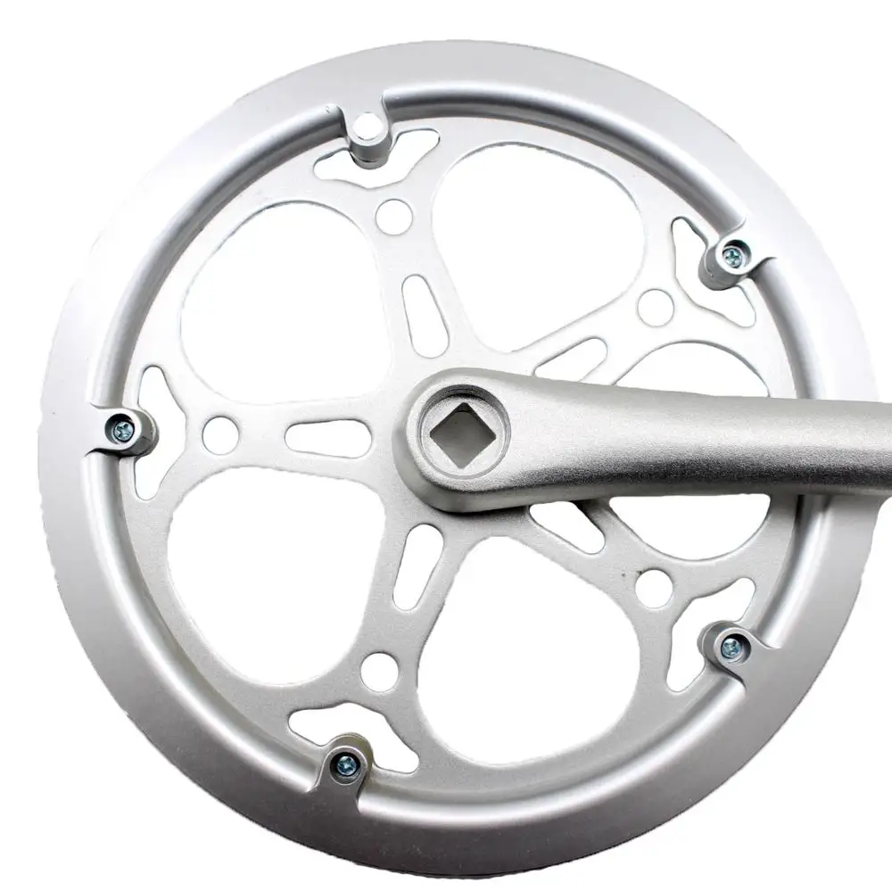 52T односкоростной велосипедный кривошипный набор комплект 170 мм из алюминиевого