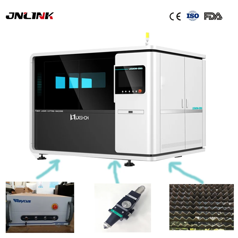 500 Вт CNC волоконно лазерная машина для резки металла|Фрезы по дереву| |