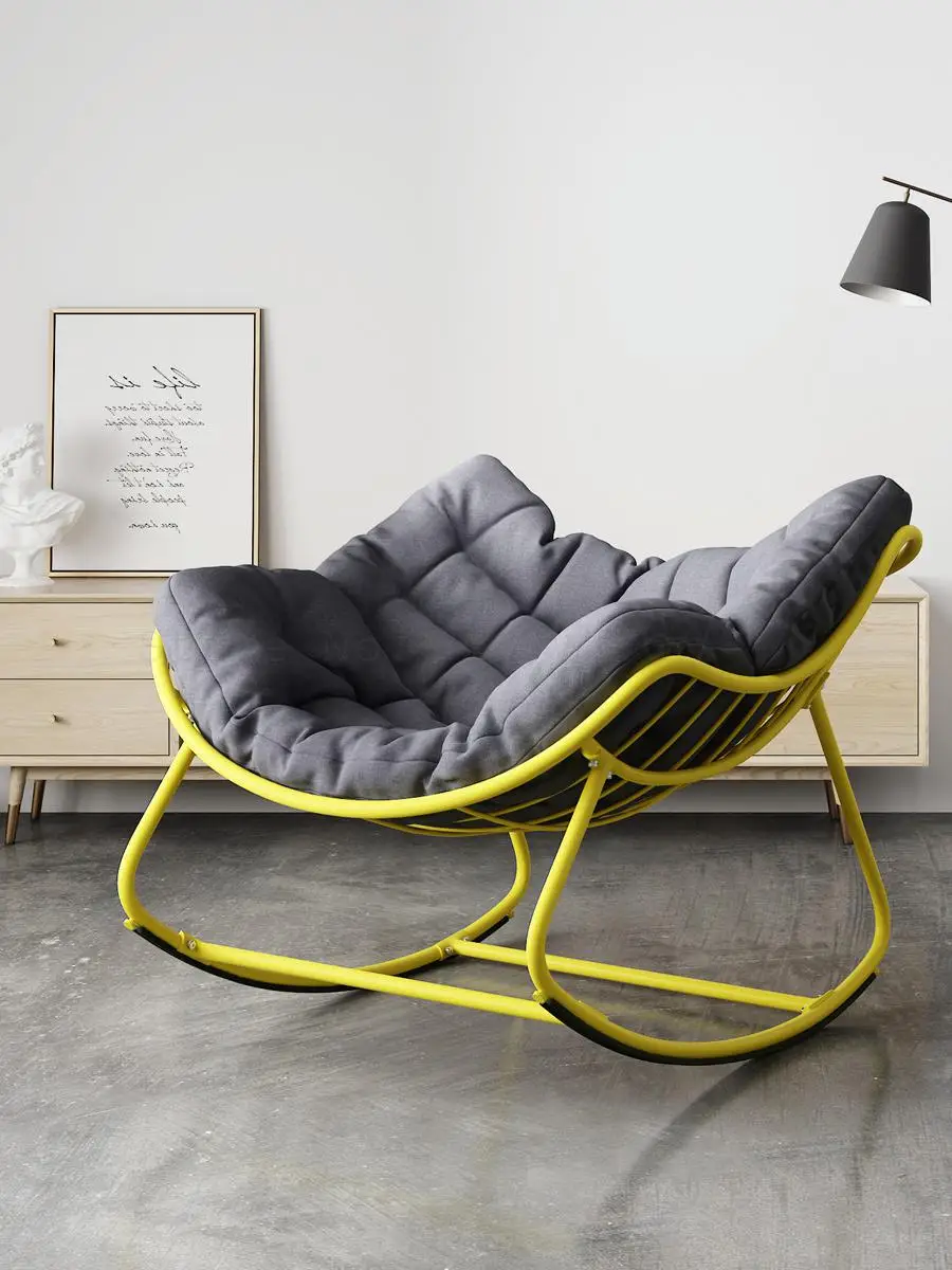 Балкон кресло качалка для взрослых Семья сна домашняя Гостиная Простой Досуг