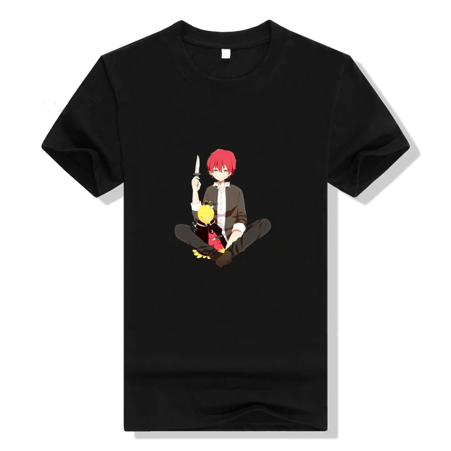 

Ansatsu Kyoushitsu T Shirt Cosplay women printed cotton T-shirt Short Sleeve Summer Casual Tee Tops Woman T-shirts