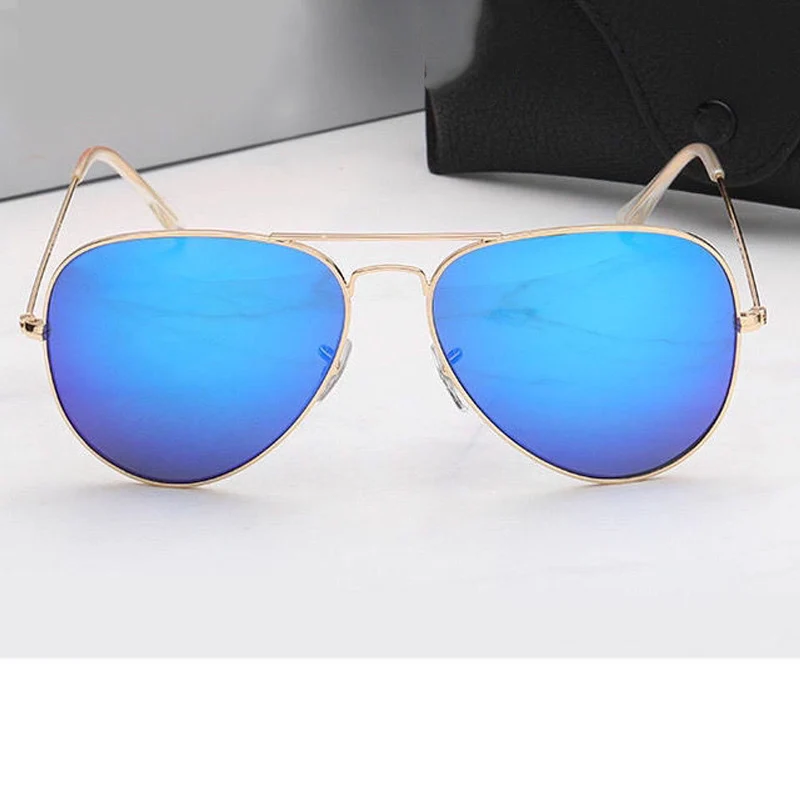

Unisex Tempered glass sunglasses