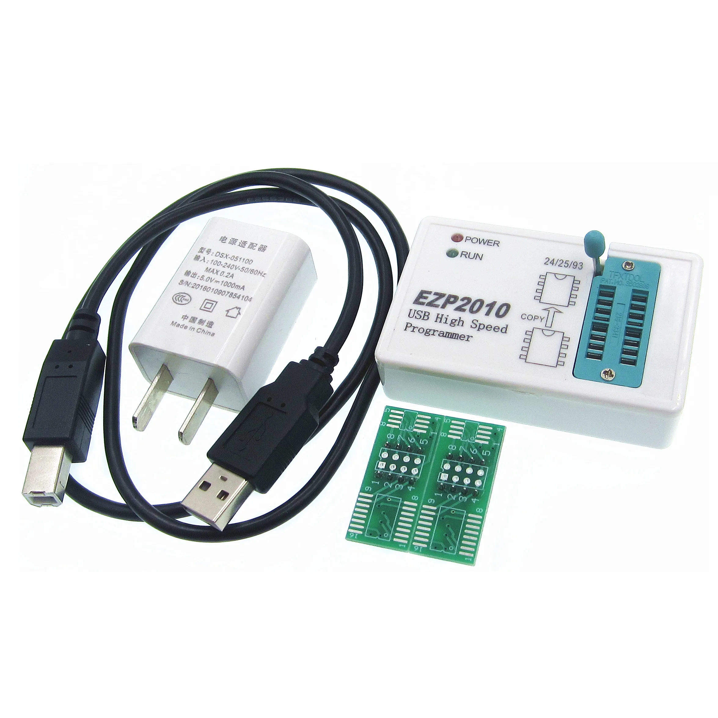 Высокоскоростной USB программатор SPI EZP2010 с поддержкой 24 25 93 EEPROM флеш BIOS