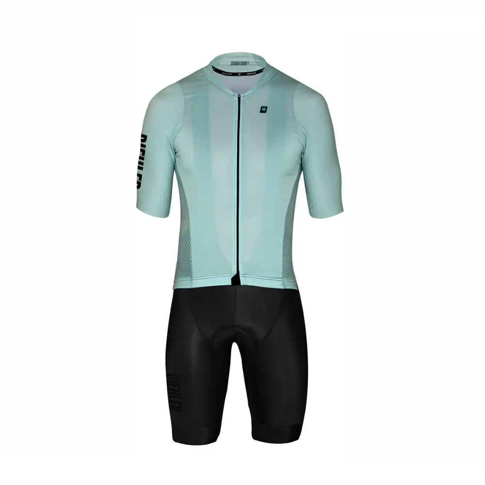 light green set Новейшая профессиональная команда aero короткая велосипедная майка и шорты-нагрудники легкие майки для велоспорта 4D гелевая накладка с itlay miti leg end - Цвет: light green set