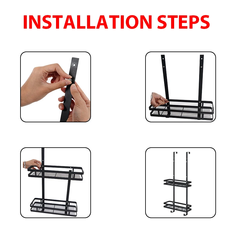 

Bathroom Shower Shelves 1/2 Layer Shampoo Holder Bath Storage Towel Hanging Bathroom Stainless Steel Polished Bathroom Holder