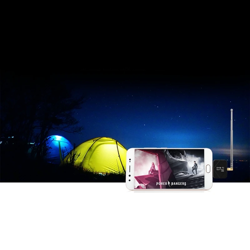 Портативный ТВ-тюнер USB DVB-T/T2 приемник-ключ для смартфонов Android | Электроника