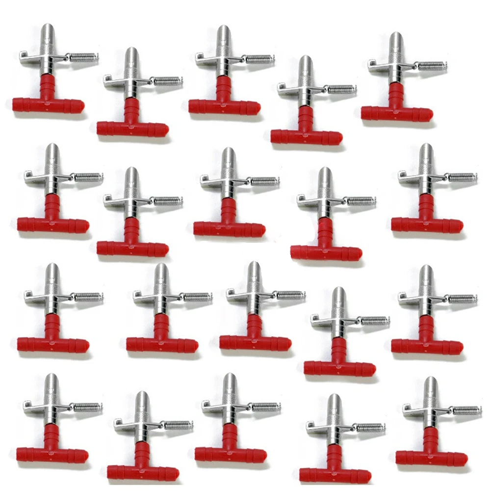 

20pcs Rabbit Stainless Steel Durable Drinking Easy Clean Farm Automatic Nipple Watering T Tubing Accessories Water Feeder