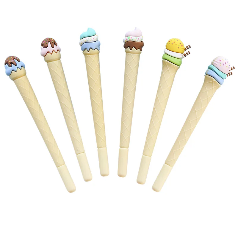 New lovely ice cream signature gel pen students office stationery manufacturers direct sales | Office Furniture Sets