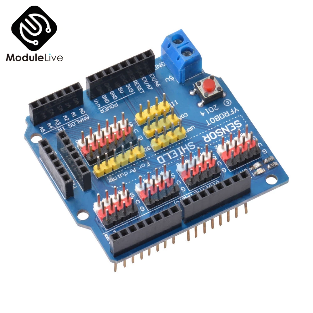 Плата Расширительная V5 Для Arduino UNO R3 V5.0 щит электронного модуля инструменты для