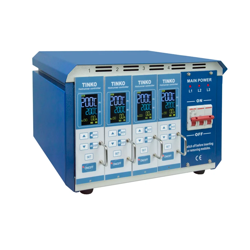 

4 zone TINKO Thermocouple J or K Intelligent Injection Mold PID Digital Temperature Controller