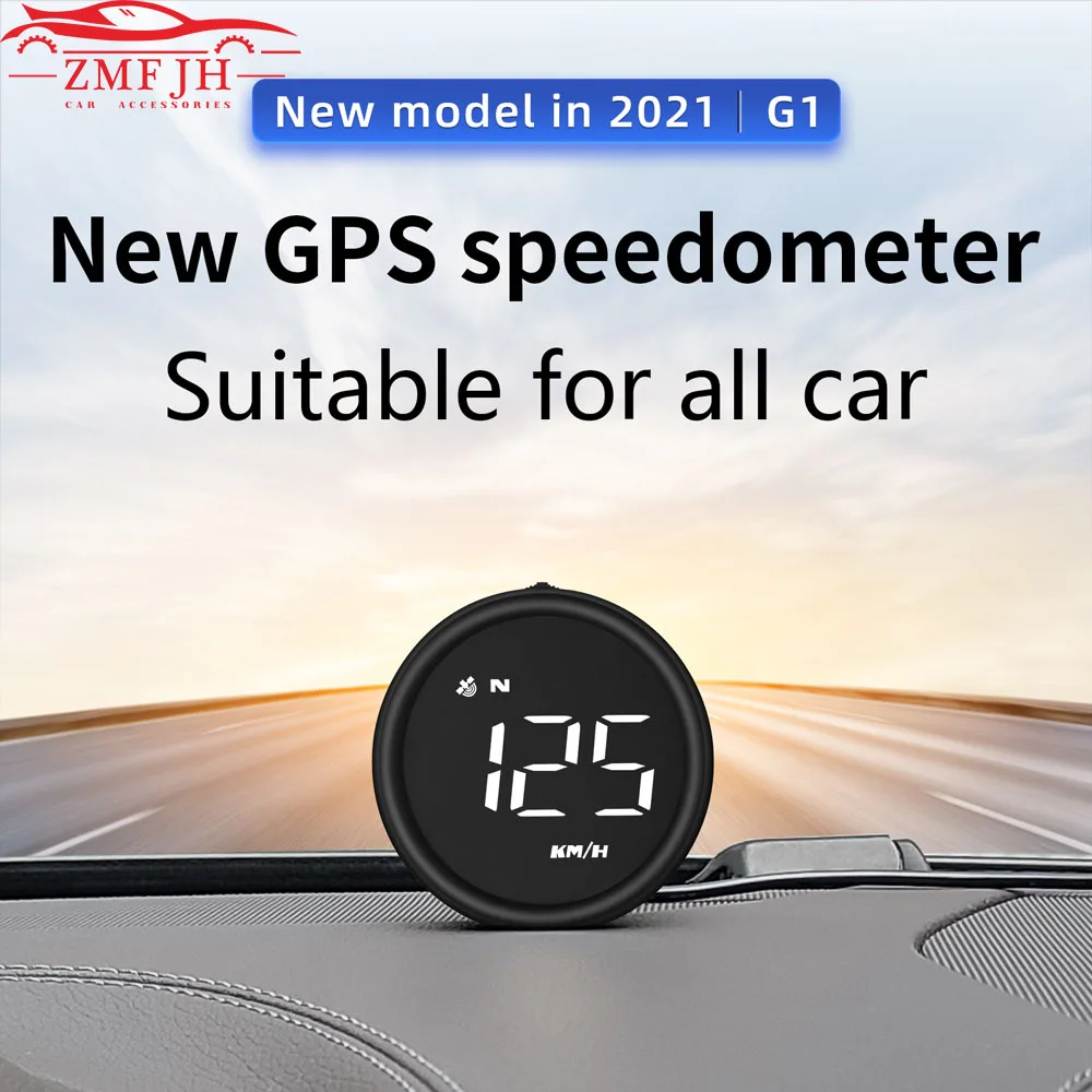 

G1 автомобильные электронные аксессуары HUD Дисплей на лобовое стекло GPS автоматический датчик скорости цифровой превышение скорости сигнал...