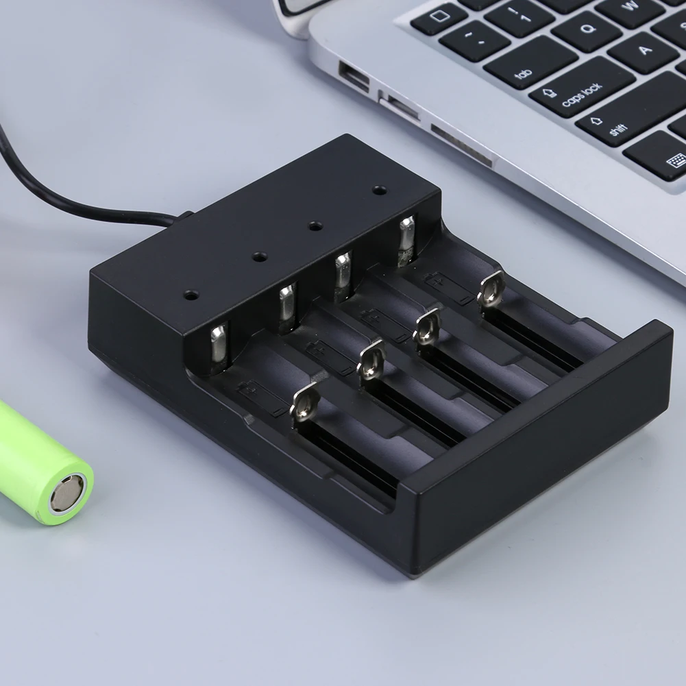 Universal Battery Charger 4 Bay 1 Smart for Rechargeable Batteries 18650 21700 22650 16340 | Электроника
