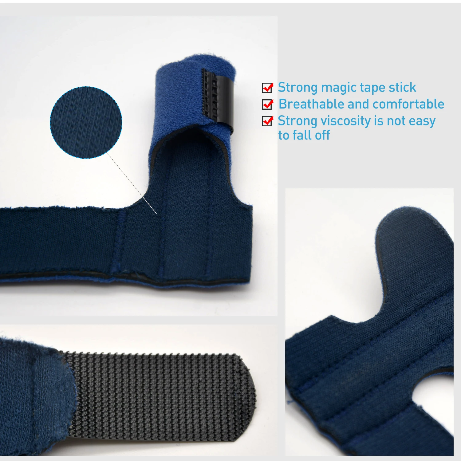 

1pc Finger Splints Protector Computer Worker Finger Brace Relief Arthritis Pain Sprains Broken Sport Injuries Postoperative Care